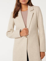 Anna Single Breasted Coatigan Forever New