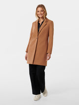 Anna Single Breasted Coatigan Forever New