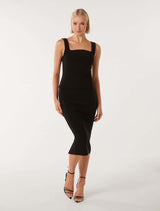 Charlotte Curved Neck Tank Top Forever New