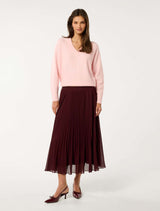 Aurora Pleated Skirt Forever New