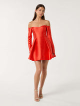 Annie A-Line Mini Dress Forever New