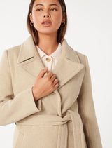 Polly Wrap Coat Forever New