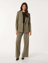Immie Double Breasted Blazer Forever New