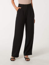 Bridget Bamboo Straight Leg Pants Forever New