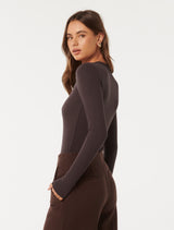 Julianna Henley Button Front Top Forever New