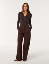 Julianna Henley Button Front Top Forever New