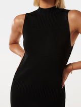 Lexi Sleeveless Self Knit Midi Dress Forever New