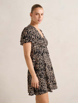 Pria Button Through Mini Dress Forever New