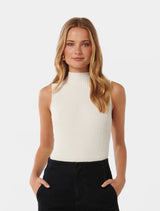 Lexi Self Knit Stripe Tank Top Forever New