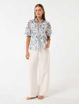 Rochelle Short Sleeve Blouse