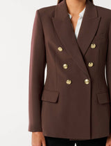 Immie Double Breasted Blazer Forever New