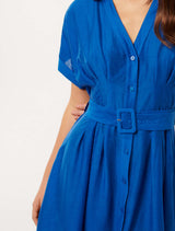 Judith Shirt Belt Midi Dress Forever New