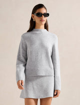 Layla Co-Ord Jumper Grey Forever New