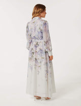 Peyton Petite Trim Detail Midi Dress Forever New