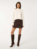 Poppy Stand Neck Jumper Forever New