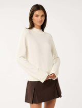 Poppy Stand Neck Jumper Forever New