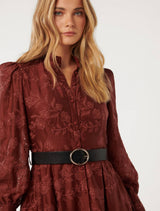 Autumn Embroidered Midi Dress Forever New