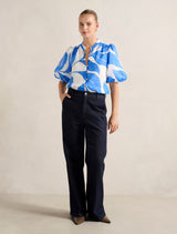 Paloma Puff Sleeve Blouse Forever New