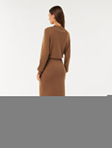 Carmella Knit Midi Dress Forever New