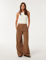 Freya High Waist Wide Leg Pants Forever New