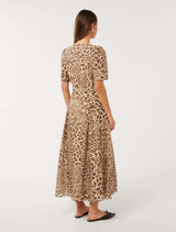 Melinda Belted Midi Dress