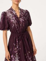 Adele Petite Printed Midi Dress Forever New