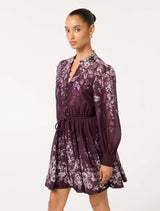 Anastasia Petite Skater Mini Dress Forever New