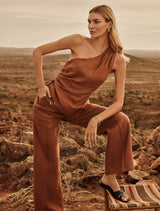 Posey Linen Wide Leg Pants