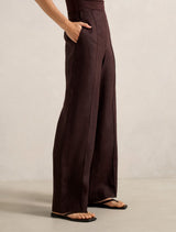 Posey Linen Wide Leg Pants Forever New