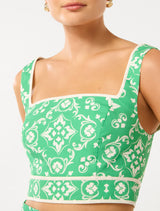 Mona Square Neck Top