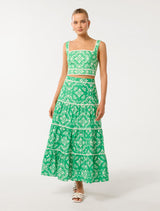 Mona Square Neck Top