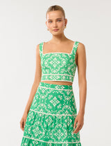 Mona Square Neck Top