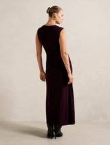 Carrie Draped Bodycon Midi Dress Forever New