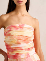 Laia Tucked Strapless Top Forever New