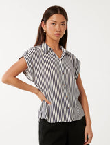 Rhea Easy Striped Shirt Forever New