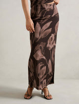 Mia Mesh Maxi Skirt Barkley Floral Co-ord Forever New