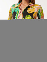 Mila Printed Shirt Midi Dress Forever New