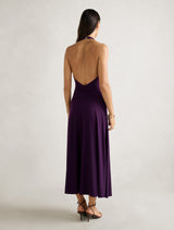 Summer Halter Low Back Dress