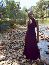 Summer Halter Low Back Dress Forever New