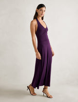 Summer Halter Low Back Dress