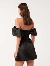 Janice Off Shoulder Mini Dress Forever New