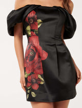 Janice Off Shoulder Mini Dress Forever New