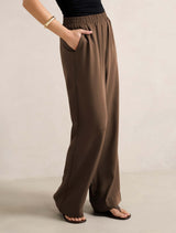 Enya Elastic Wide Leg Pants Forever New