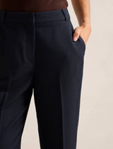 Carson Twill Straight Leg Pants Forever New