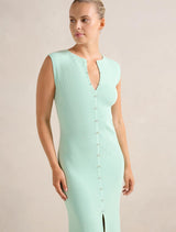 Aster Hook And Eye Detail Midi Dress Forever New