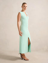 Aster Hook And Eye Detail Midi Dress Forever New