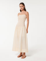 Cara Crochet Midi Dress Forever New