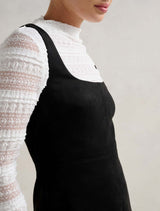 Gracie Suede 2 in 1 Mini Dress Forever New