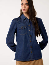 Elizabeth Denim Shirt Forever New