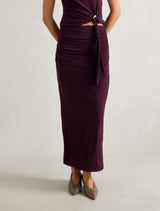 Jazelle Jersey Maxi Skirt
